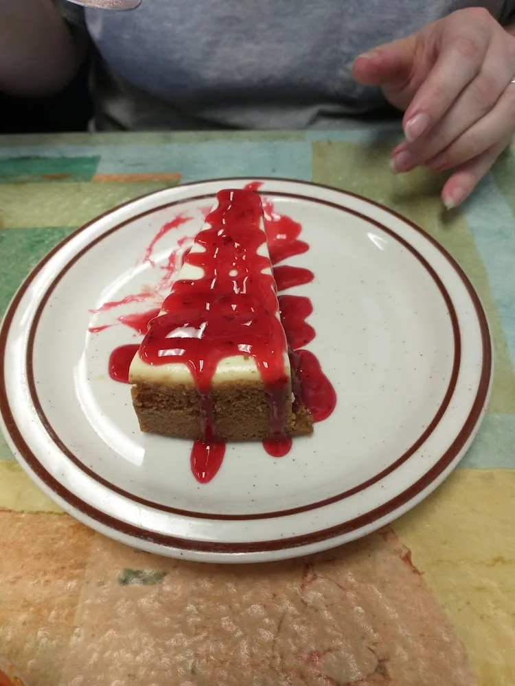 Cheesecake with Strawberry Glaze