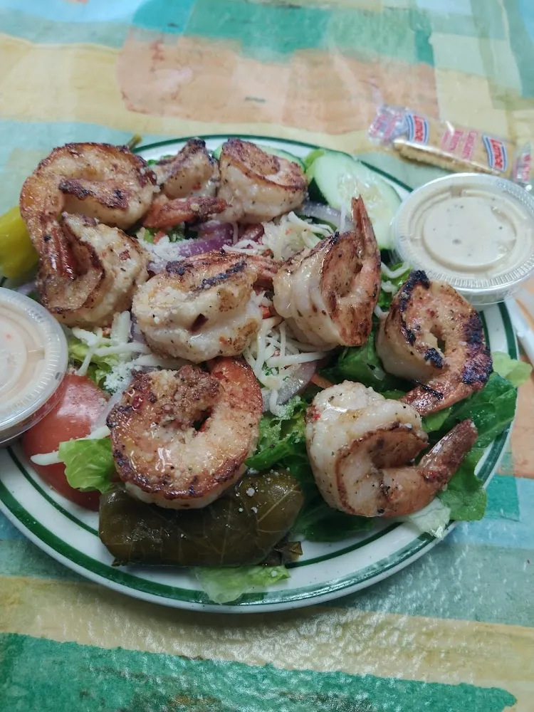 Grilled Shrimp Salad